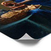 Poster The Milkmaid by Johannes Vermeer (Coin)