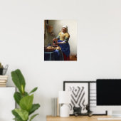 Poster The Milkmaid, c.1658-60 (Bureau à domicile)