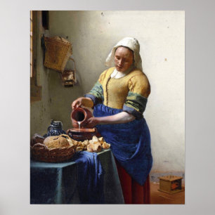 Poster The Milkmaid, c.1658-60