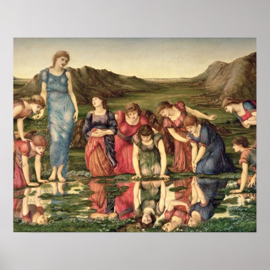 Poster The Mirror of Vénus, 1870-76 (Devant)