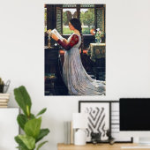 Poster The Missal, par John William Waterhouse - 1902 (Bureau à domicile)