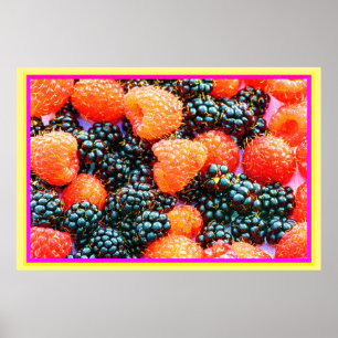 Poster "The Mix of Berries" jolie photo. Commandez dès ma