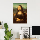 Poster The Mona Lisa by Leonardo da Vinci (Bureau à domicile)