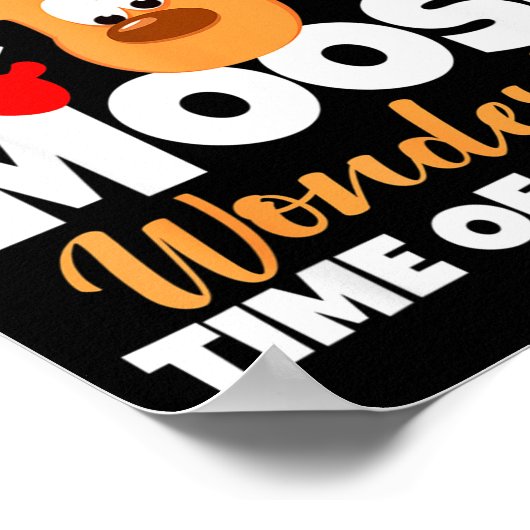 Poster The Moose Wonderful Time Of The Year Funny Christm (Coin)