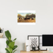 Poster The Morning Ride, Rotten Row, Hyde Park, 1894 (Bureau à domicile)