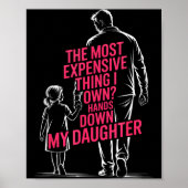Poster The Most Expensive Thing I Own_ Hands Down My Daug (Devant)