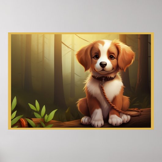 Poster The Mystery of Wild Forest Dogs (Devant)