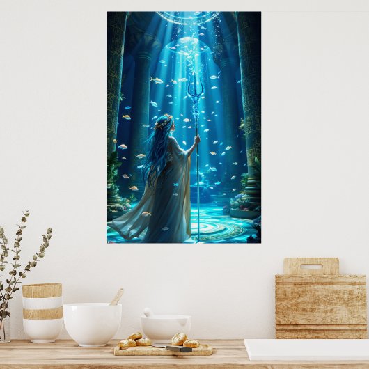 Poster The Ocean Priestess: Guardian of the Deep (Cuisine)