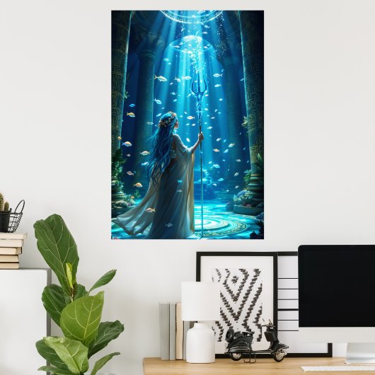 Poster The Ocean Priestess: Guardian of the Deep (Bureau à domicile)