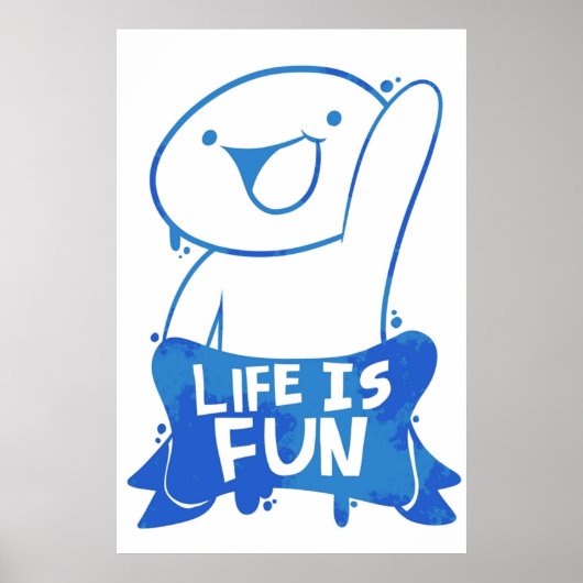 Poster The Odd1sOut Life is Fun Graffiti (Devant)