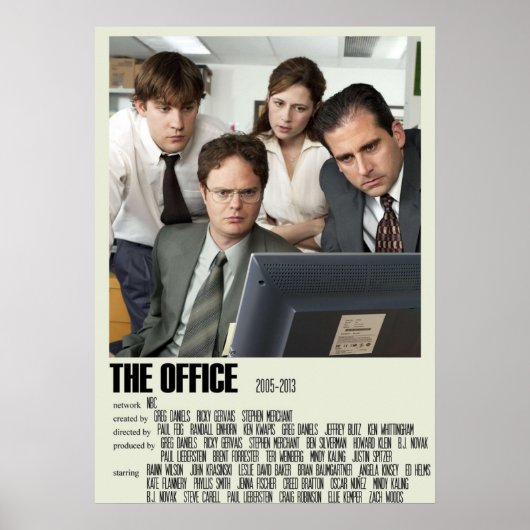 Poster The Office US Alternative Art Émission de télévisi (Devant)