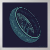 Poster THE ONE RING™ GOLLUM™ Graphic (Devant)