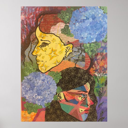 Poster The Overthinker et The Dreamer par Picco Em Studio (Devant)