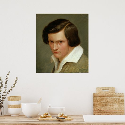 Poster The Painter Otto Speckter, c.1831 (Cuisine)