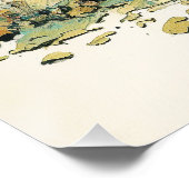 Poster The Papillon Dog - Composition 001 (Coin)