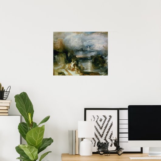 Poster The Parting of Hero and Leander (oil on canvas) (Bureau à domicile)