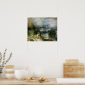 Poster The Parting of Hero and Leander (oil on canvas) (Cuisine)