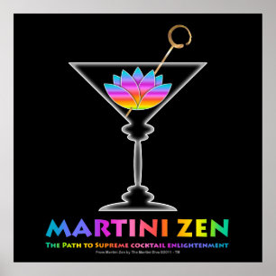 Poster The Path to Cocktail Enlightenment Poster, Prints