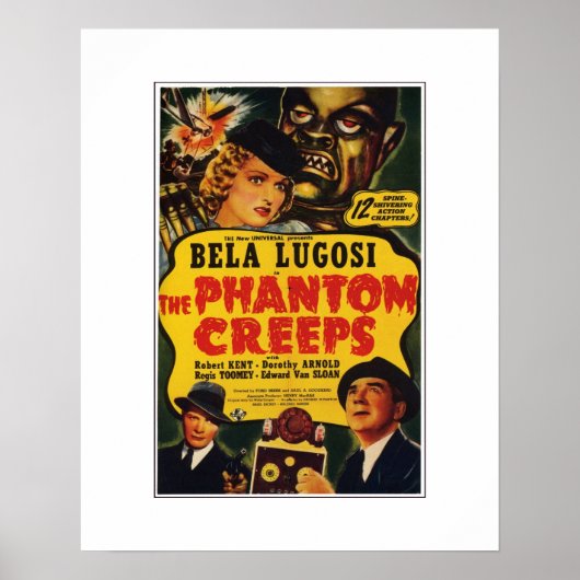 Poster The Phantom Creeps (Devant)