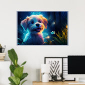 Poster The Playful Antics of the Cute Pooch (Bureau à domicile)
