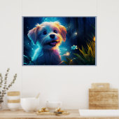 Poster The Playful Antics of the Cute Pooch (Cuisine)