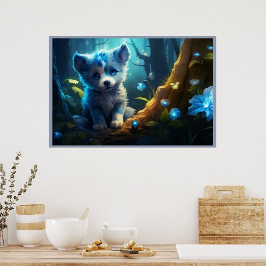 Poster The Playful Pooch's Antics (Cuisine)