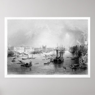 Poster The Port of London 1840