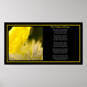 Poster The Power Of One