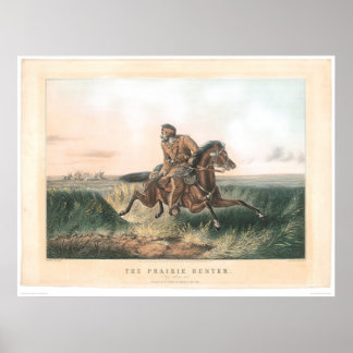 Poster The Prairie Hunter : "One Rubbed Out!" (1364A)