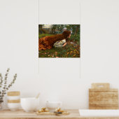 Poster The Princess Out of School by Edward Robert Hughes (Cuisine)