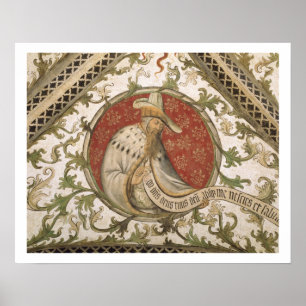 Poster The Prophet Hosea, from the Loggia d'Annunciazione