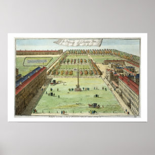 Poster The Prospect of Lincoln's Inn, pour 'Stow's Survey