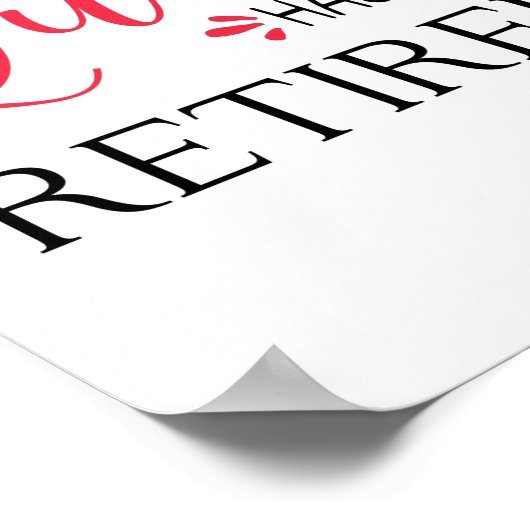 Poster The queen has retired funny (Coin)