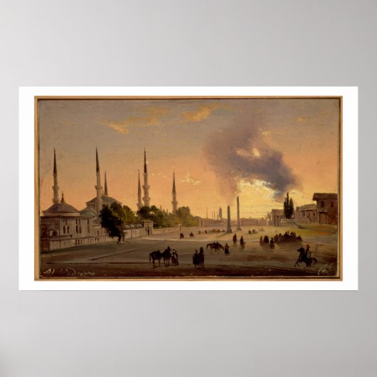 Poster The Racecourse at Constantinople (Devant)