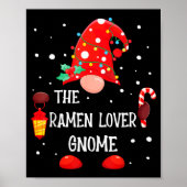Poster The Ramen Lover Gnome Matching Family Christmas Gn (Devant)