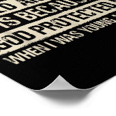 Poster The Reason I'm Old And Wise Insrational Christian (Coin)