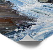 Poster The Relentless Descent: A Textural Study (Coin)