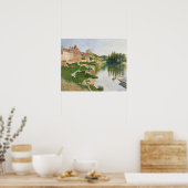 Poster The River Bank, Petit-Andely, 1886 (Cuisine)
