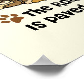 Poster The Road to My Heart is Paved with Paw Prints (Coin)