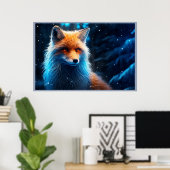 Poster The Roaming Fox of the Forest (Bureau à domicile)