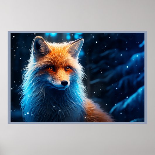 Poster The Roaming Fox of the Forest (Devant)