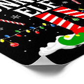 Poster The Running Elf Xmas Running Funny Runner Christma (Coin)