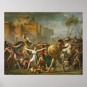 Poster The Sabine Women, 1799
