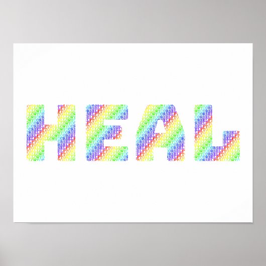 Poster The Sacred Permission: Allow Yourself to HEAL Rain (Devant)