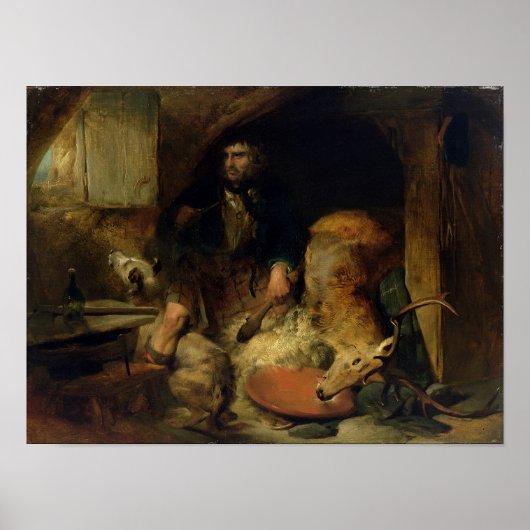 Poster The Savage, c.1838 (Devant)