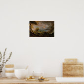 Poster The Savage State (1834) — Thomas Cole (Cuisine)