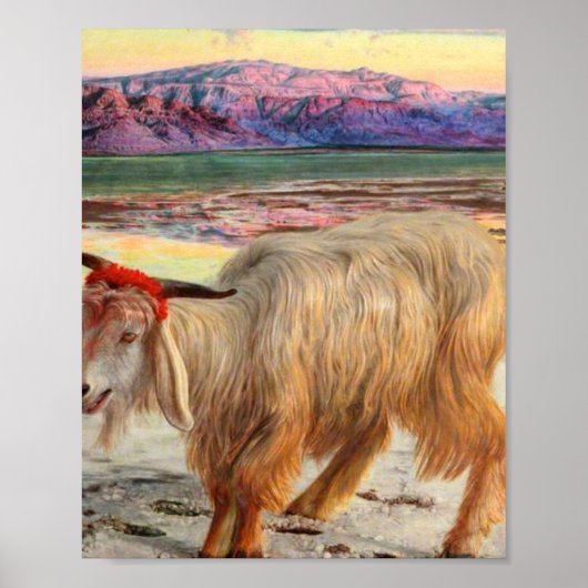 Poster The Scapegoat William Holman Hunt (Devant)