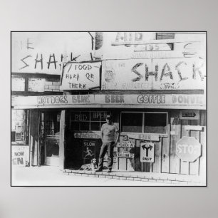 Poster The Shack, Playa del Rey 1972