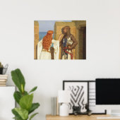 Poster The Shadow, c. 1909 par Edmund Leighton (Bureau à domicile)