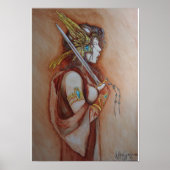 Poster "The Singing Warrior" Peinture de Joseph C. Kenyon (Devant)